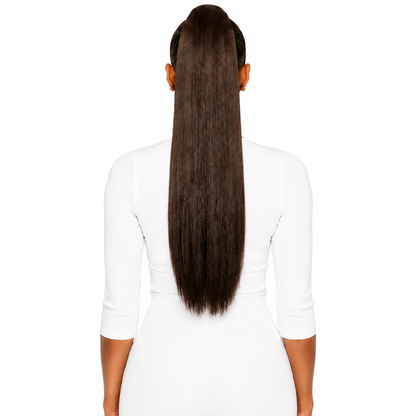 Kuknus Synthetic English Girl Ponytail 22"