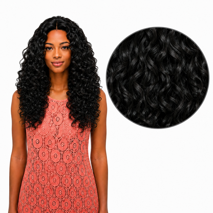 Sleek Fashion Idol 101 Synthetic Classic Brazilian Hair Peru Natural Weave 18"