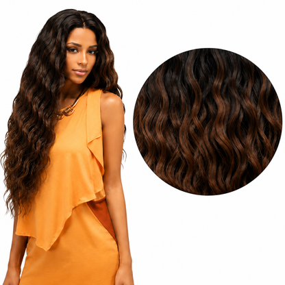 Sleek Fashion Idol 101 Synthetic Classic Brazilian Hair Rio Natural Weave 18"