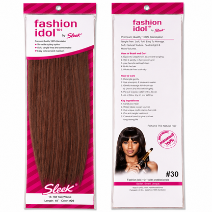 Sleek Fashion Idol 101 Weave Hair Extensions 16