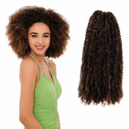 Kuknus Synthetic Afro Kinky Bulk 24"