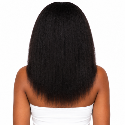 Ei 100% Unprocessed Virgin Brazilian Human Hair Extension Kinky Straight