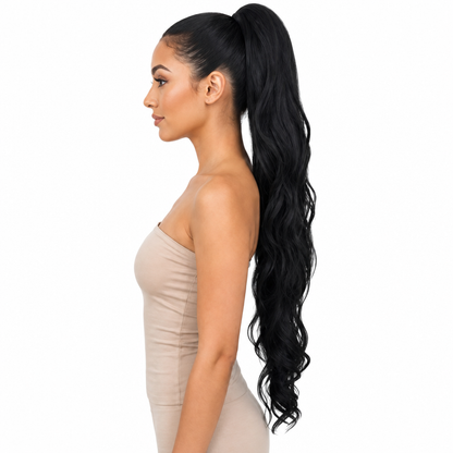 Kuknus Synthetic Brixton Girl Ponytail 30"