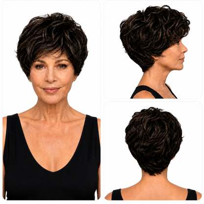 Kuknus Style Javeeria Super Volume Lace wig With Natural Baby Hair Line