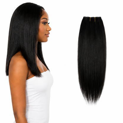 Ei Luxury 100% Unprocessed Virgin human hair Clip-in