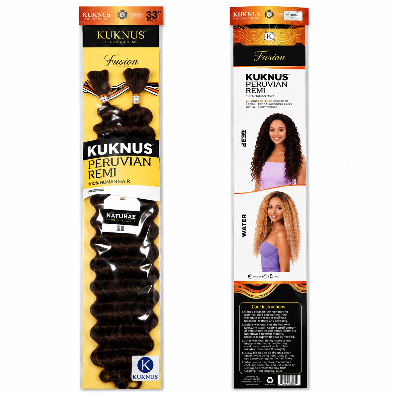 Kuknus Style Peruvian Remi Boho Deep Twist Synthetic Bulk