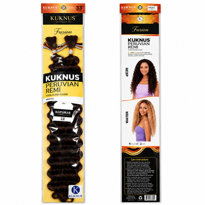 Kuknus Style Peruvian Remi Boho Deep Twist Synthetic Bulk