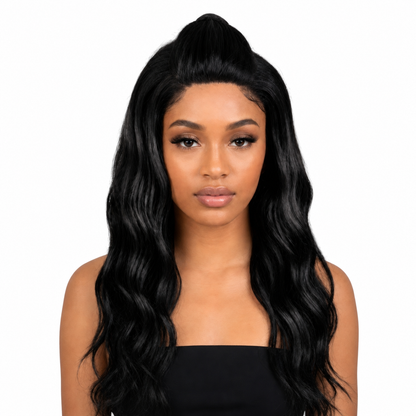 Station Style Lace Somara Super Volume Lace wig With Natural Baby Hair Line