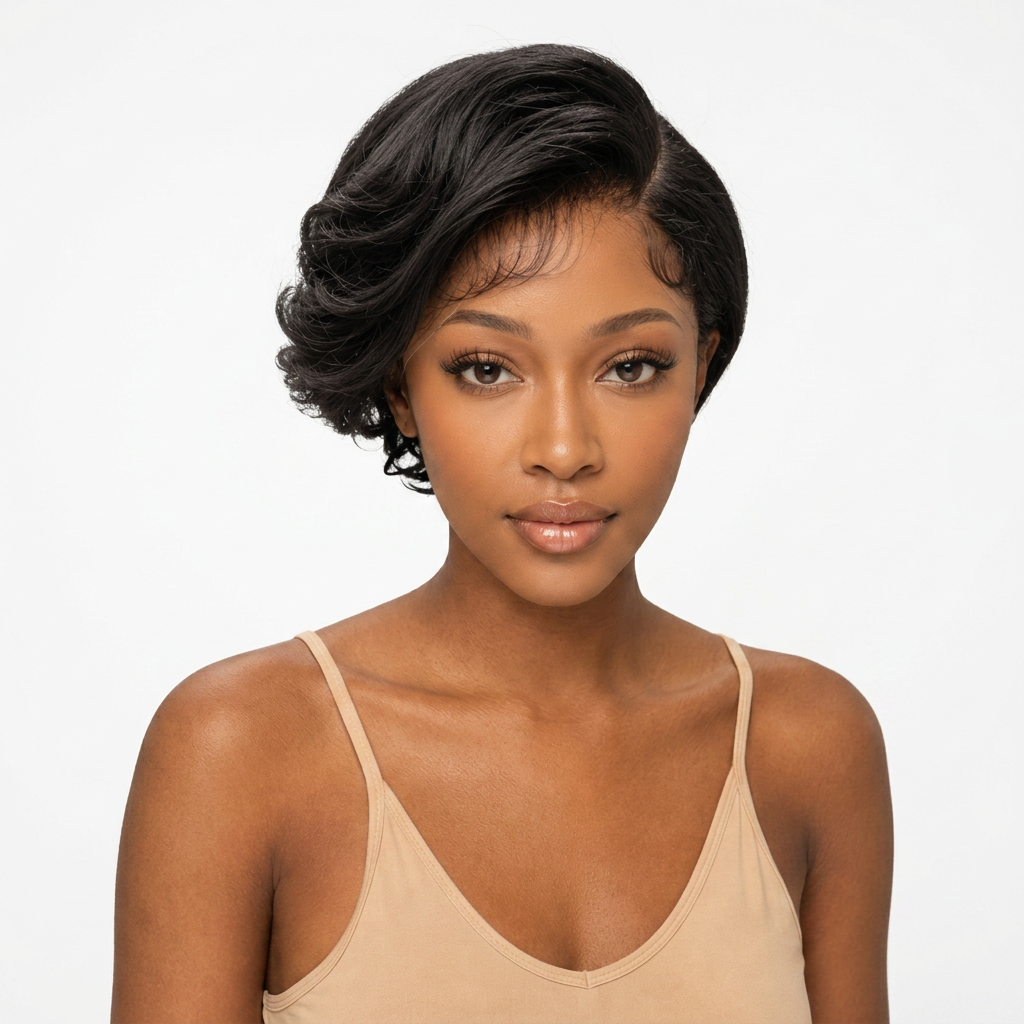 Kuknus Sundas - Synthetic Lace Front Wig with Natural Baby Hairline