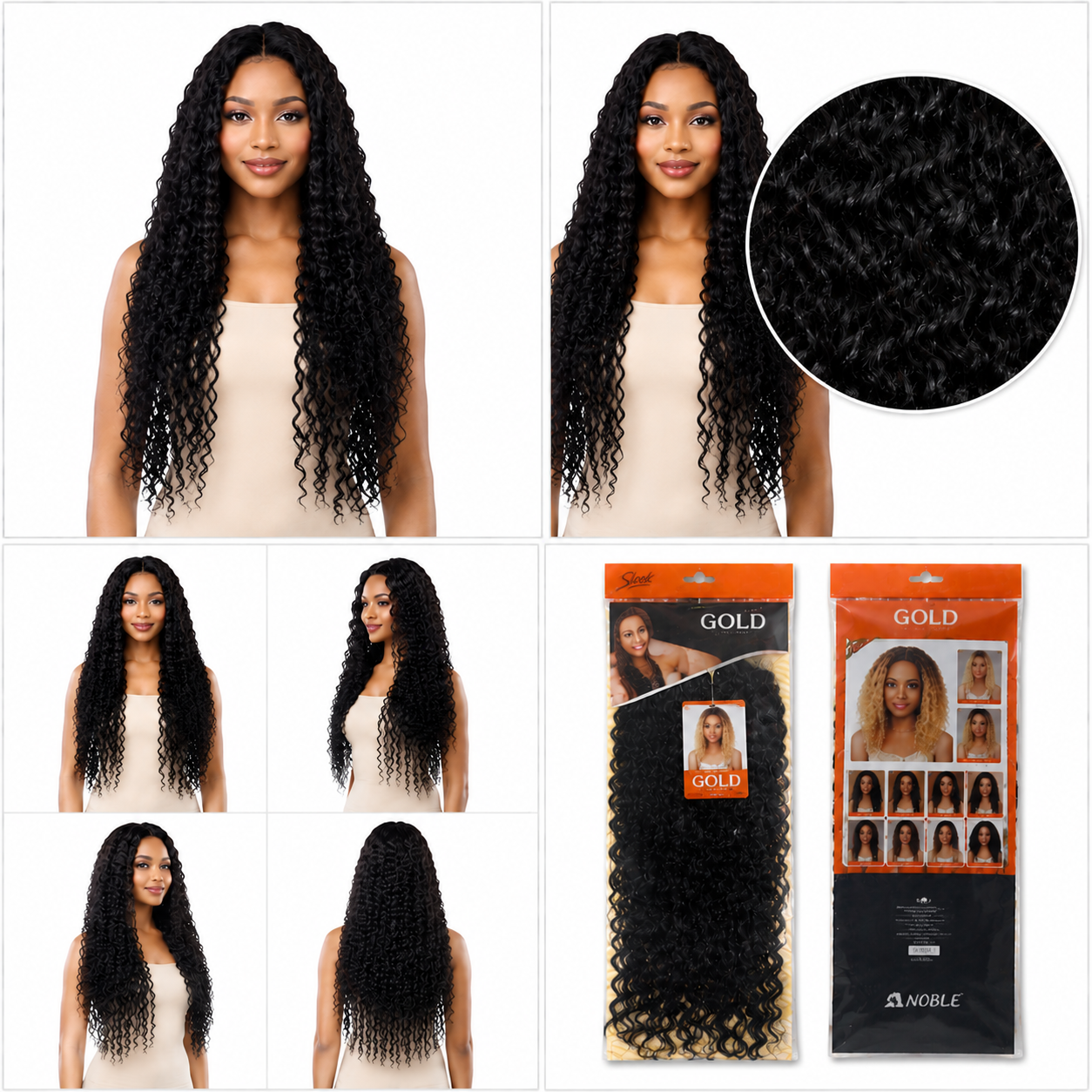 Sleek Noble Gold Gypsy Weaves 3pc