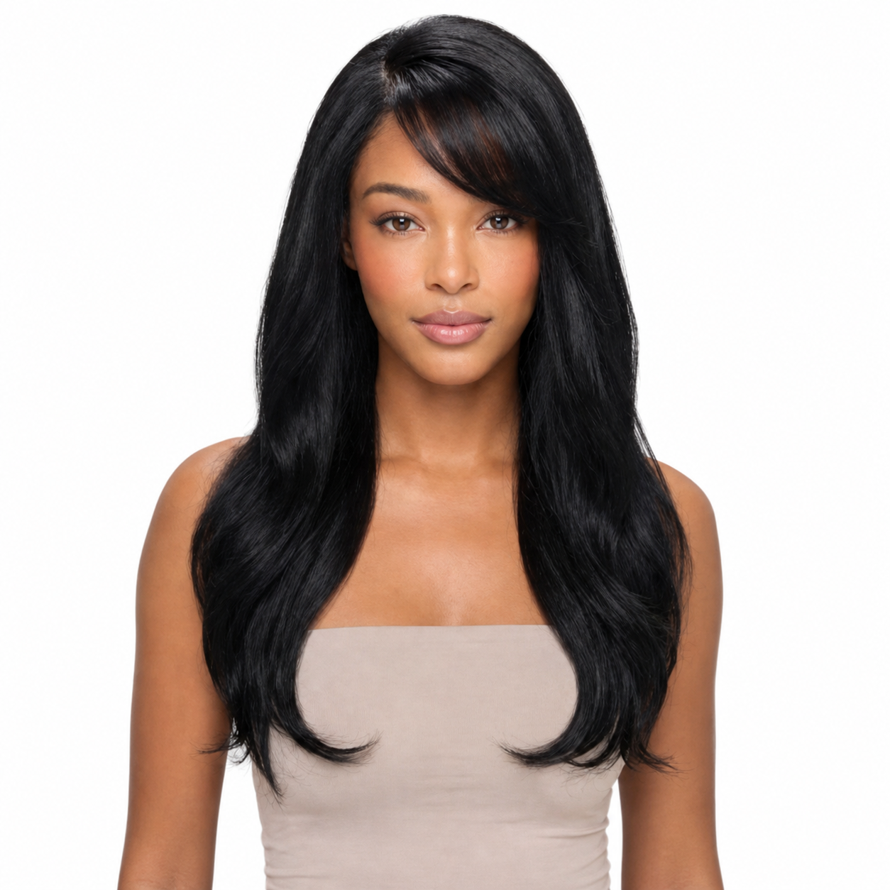 Kuknus Komal - Synthetic Lace Front Wig with Natural Baby Hairline