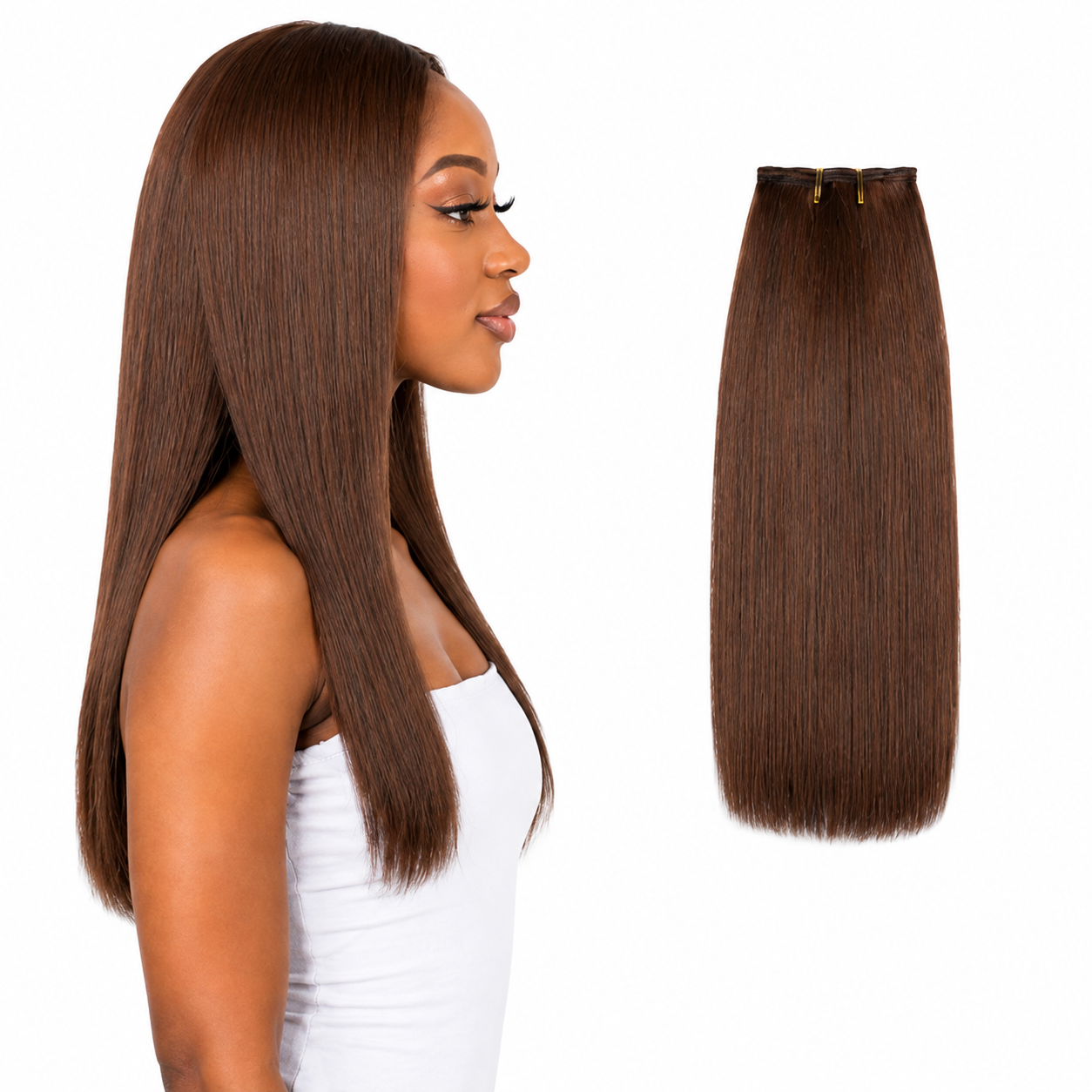 Ei Luxury 100% Human Hair 7 Pcs Clip-in Extensions 20"