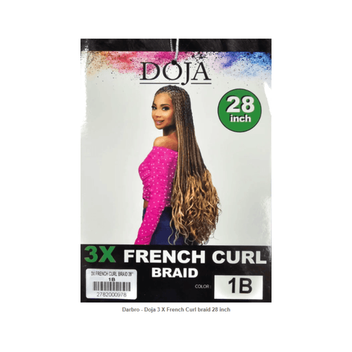 Doja 3X French Curl Braid 28 inches - Beauty and Hair Supply