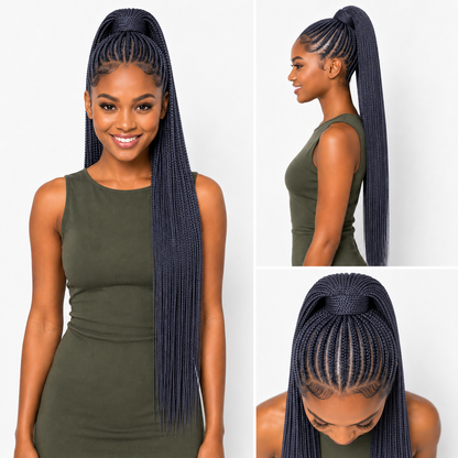 X-Pression 2X Pre-Stretched Synthetic Braids 24"