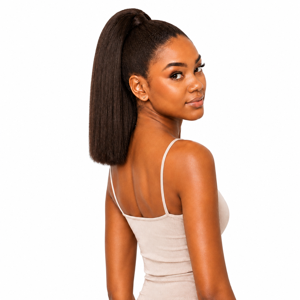 Kuknus Synthetic London Girl Ponytail 10"