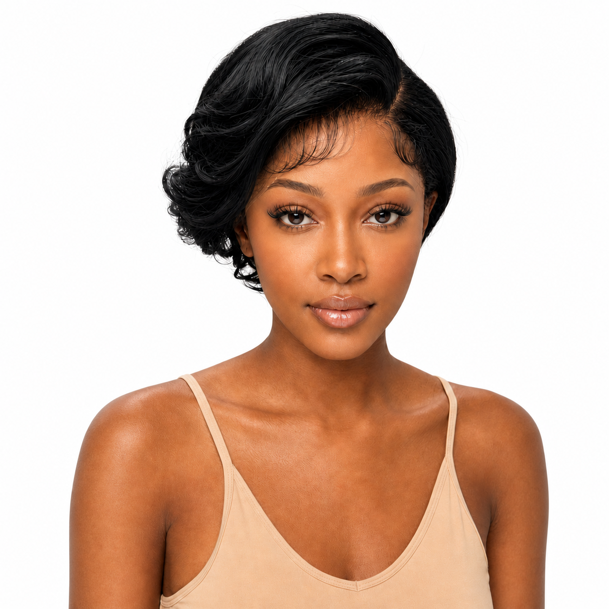 Kuknus Sundas - Synthetic Lace Front Wig with Natural Baby Hairline