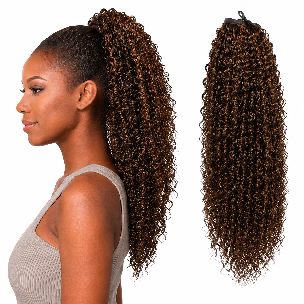 Kuknus Ponytail Style Jamaican Girl