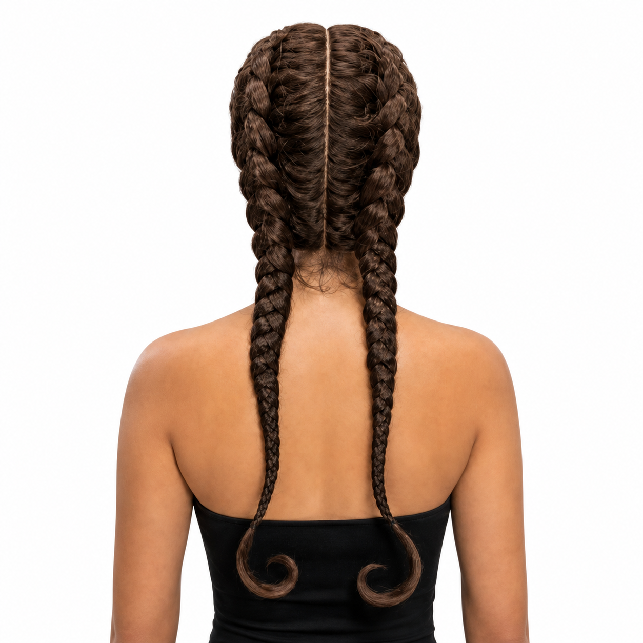 Kuknus Poonam - Synthetic Braids Lace Front Wig