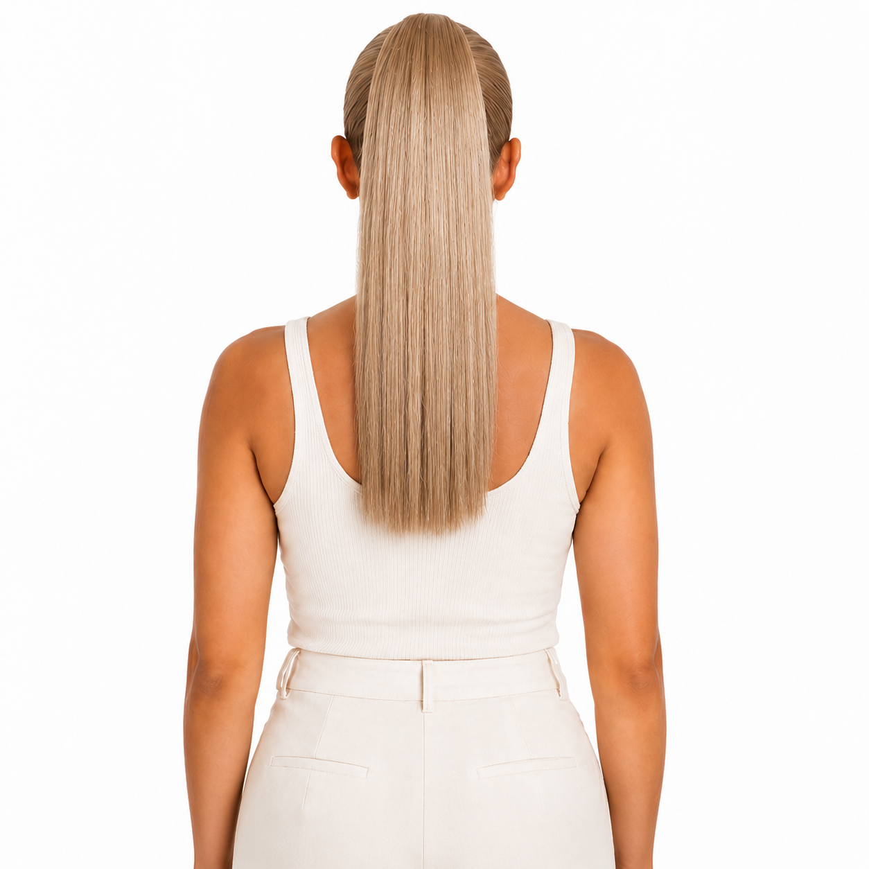 Kuknus Synthetic London Girl Ponytail 18"