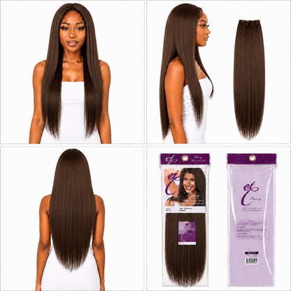 Ei Luxury 100% Unprocessed Virgin human hair Clip-in
