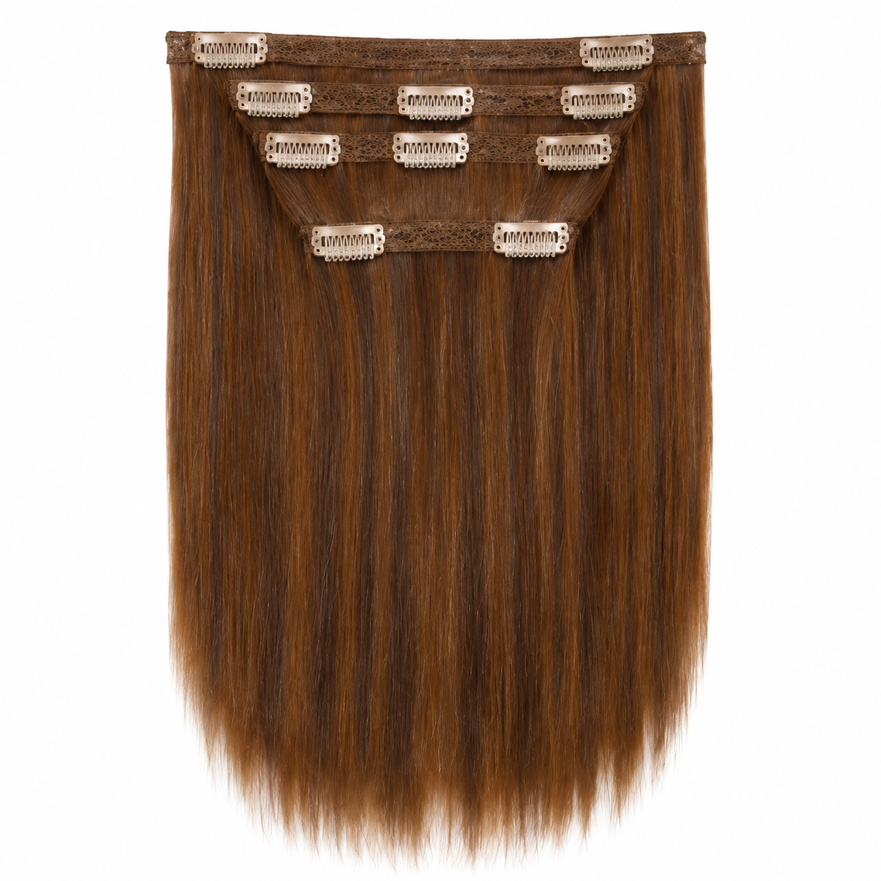 Sleek Fashion Idol 101 Synthetic Clip-In Hair Extensions 18"