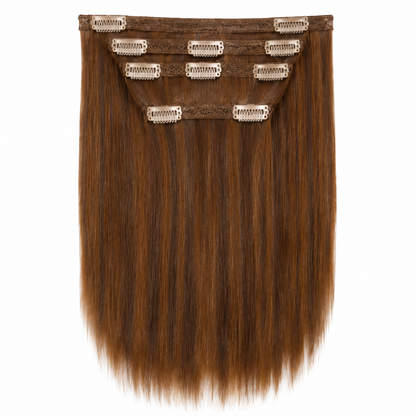 Sleek Fashion Idol 101 Synthetic Clip-In Hair Extensions 18"