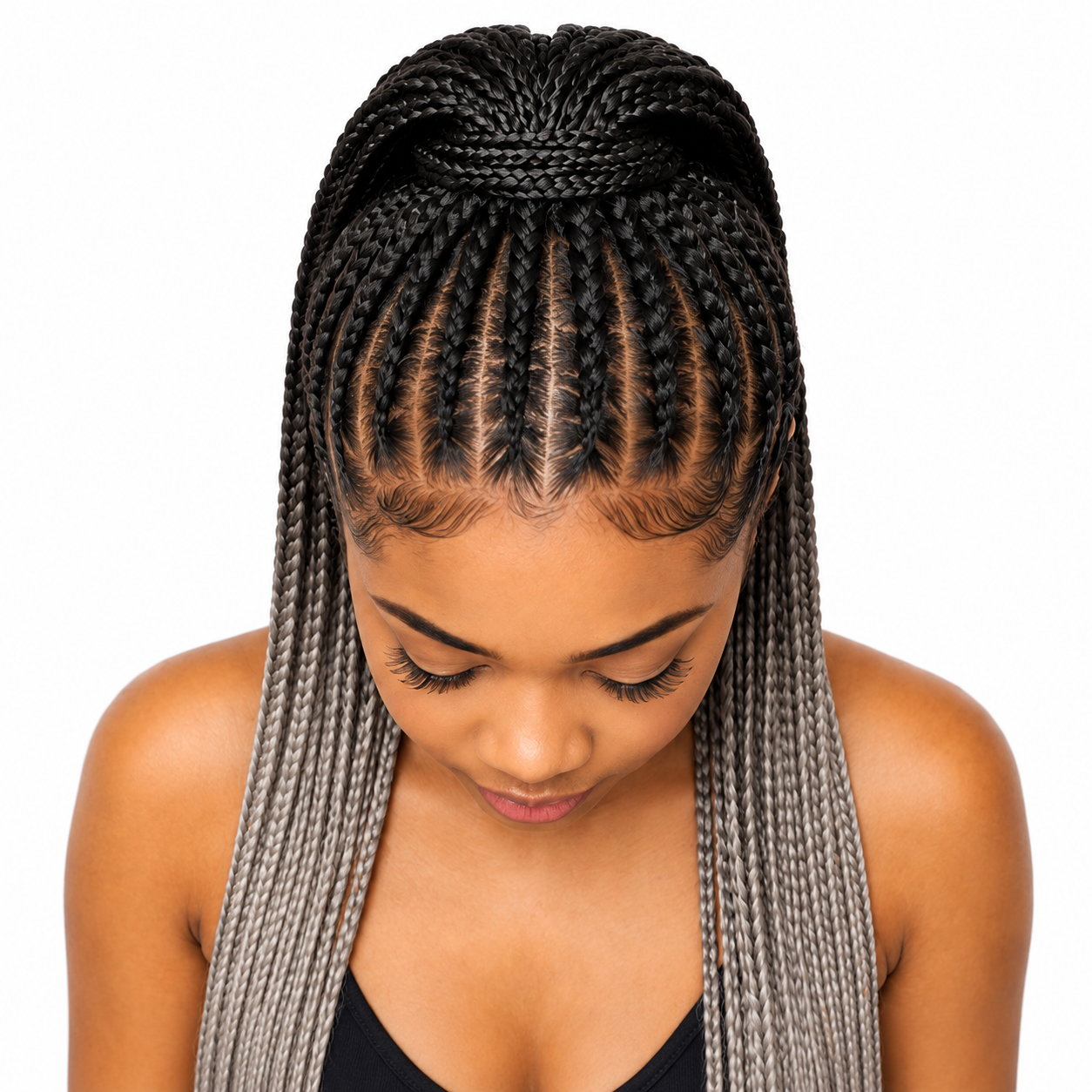 X-Pression Pre-Stretched Braiding Hair 2X Pack, 24"