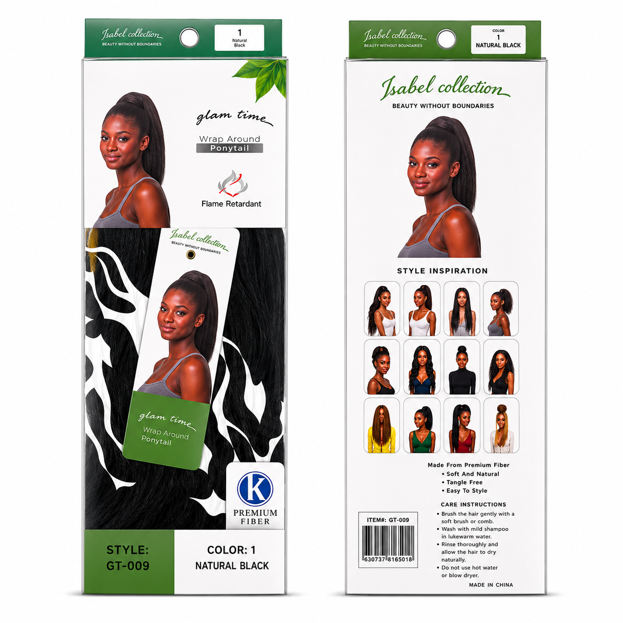 Kuknus Ponytail Style Jamaican Girl