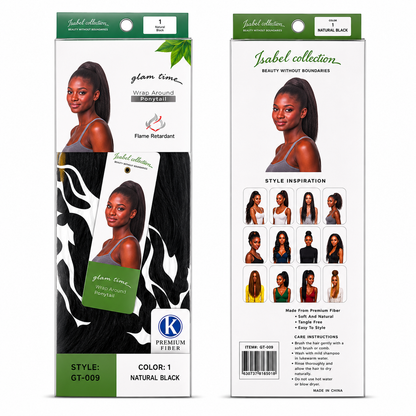 Kuknus Ponytail Style Jamaican Girl