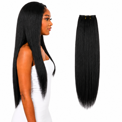 Ei Luxury 100% Unprocessed Virgin human hair Clip-in