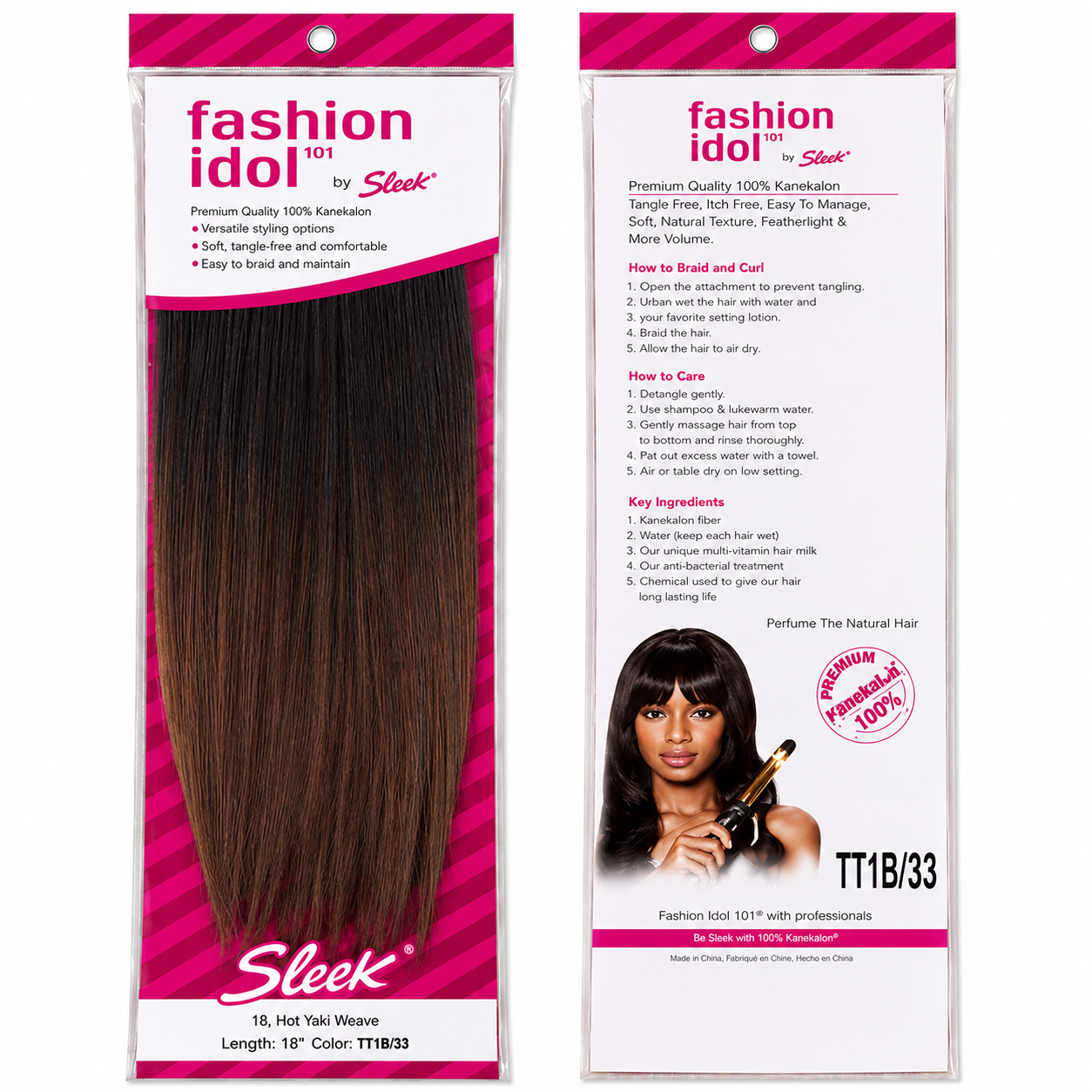 Sleek Fashion Idol 101 Weave Hair Extensions 16