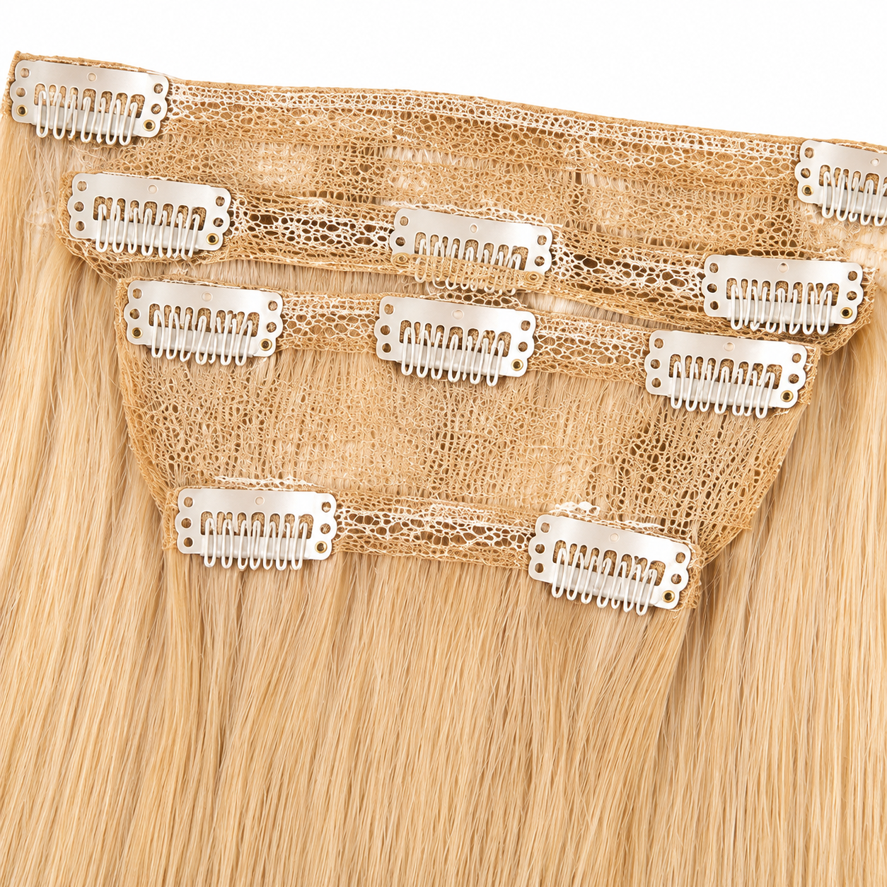 Sleek Fashion Idol 101 Synthetic Clip-In Hair Extensions 18"