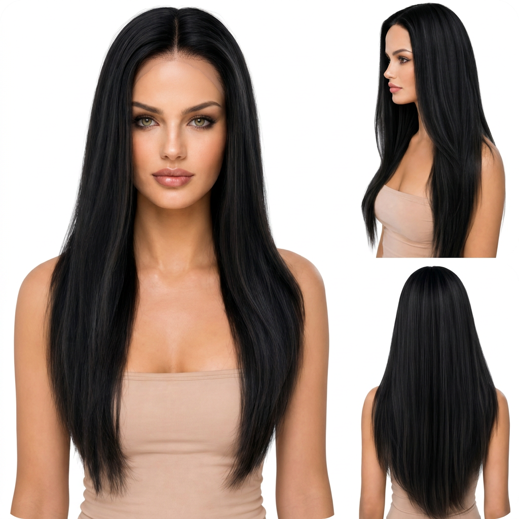Doja Style 101 Super Volume Premium Synthetic Lace With Front Wig