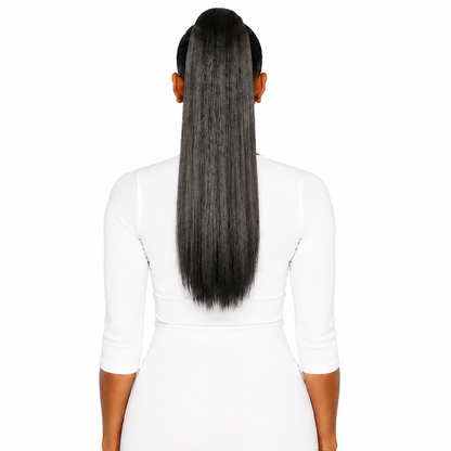 Kuknus Synthetic English Girl Ponytail 22"