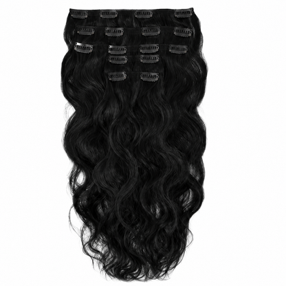 Darbro Doja Synthetic Silk Press Body Wave Clip-In  Hair Extensions 24"