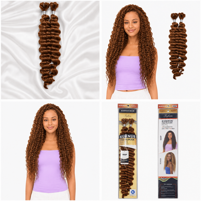 Kuknus Style Peruvian Remi Boho Deep Twist Synthetic Bulk