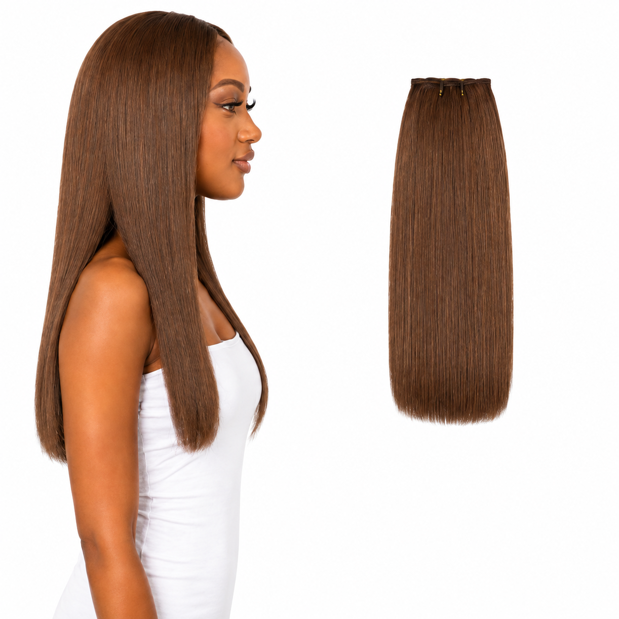 Ei Luxury 100% Human Hair 7 Pcs Clip-in Extensions 20"