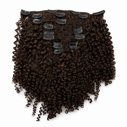 Kuknus Synthetic Water Wave Clip-In Hair Extensions 14"