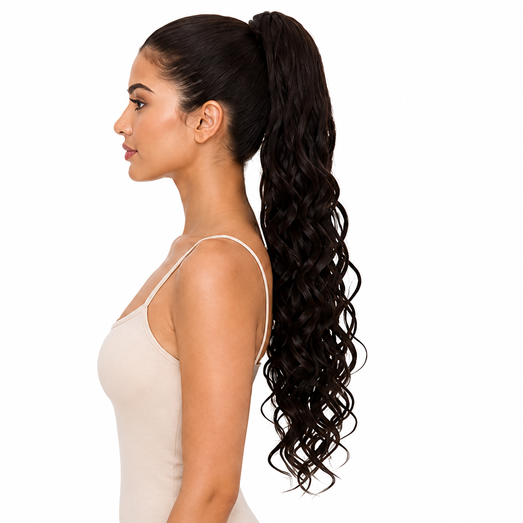Kuknus Synthetic Jersey Girl Ponytail 26"