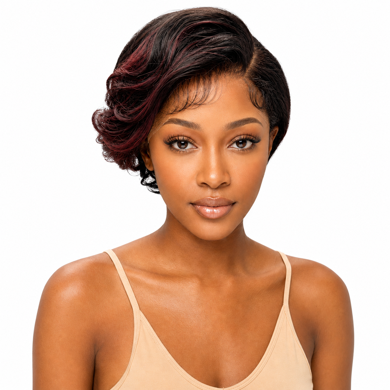 Kuknus Sundas - Synthetic Lace Front Wig with Natural Baby Hairline