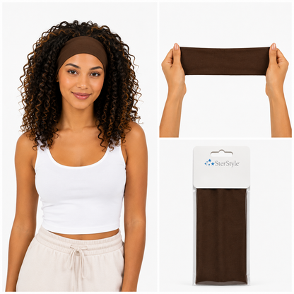 Wide Elastic Stretch Headband for Hair &amp; Wigs