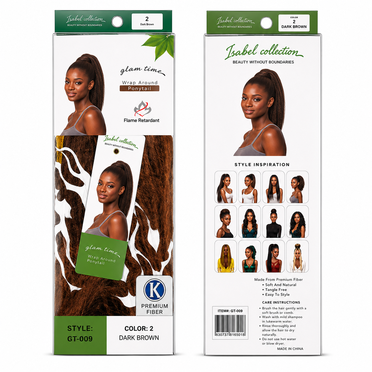 Kuknus Ponytail Style Jamaican Girl