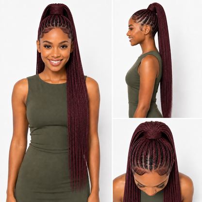 X-Pression 2X Pre-Stretched Synthetic Braids 24"