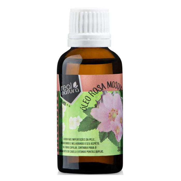 Oil Rosa Mosqueta 30ml Real Natura - Beauty and Hair Supply