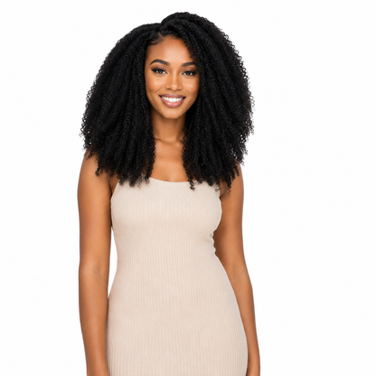 K&amp;C Hair World Afro Kinky Bulk Synthetic Hair