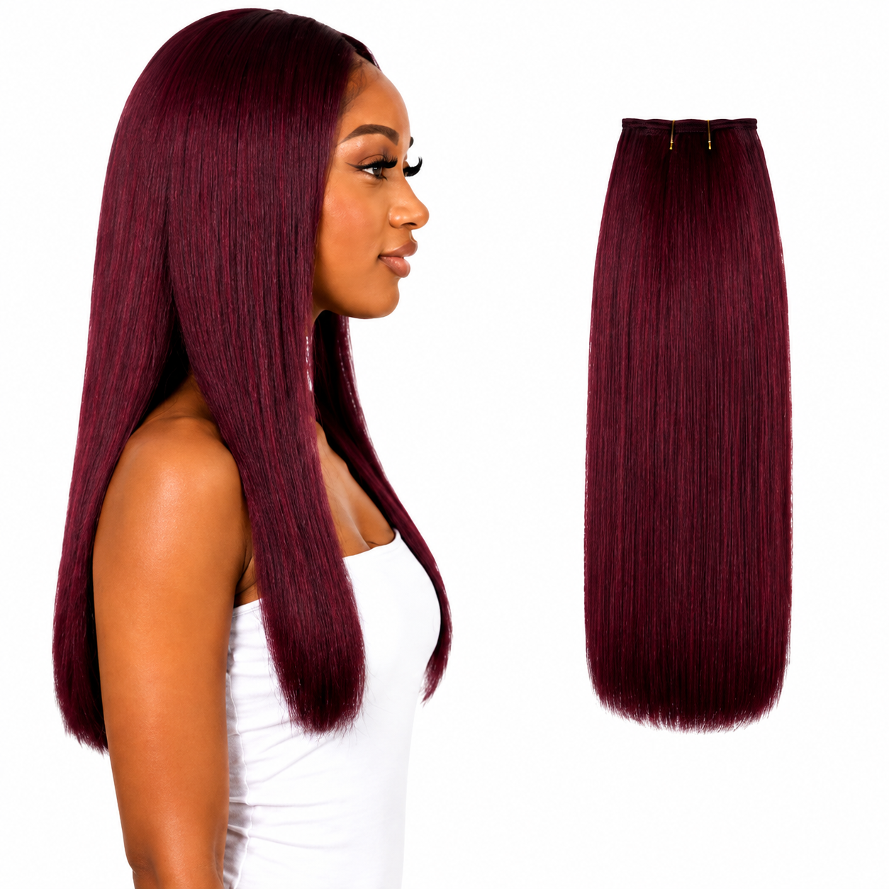 Ei Luxury 100% Human Hair 7 Pcs Clip-in Extensions 20"