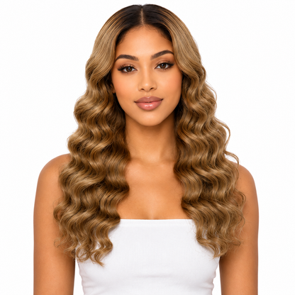 Ei Brazilian 100% Unprocessed Virgin Brazilian Human Hair Extension Deep Wave Natural