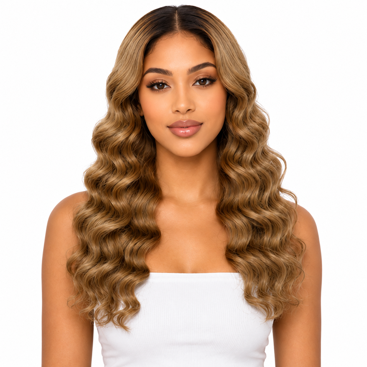 Ei Brazilian 100% Unprocessed Virgin Brazilian Human Hair Extension Deep Wave Natural