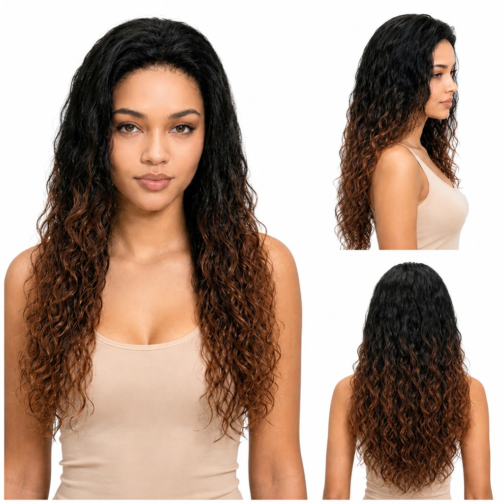 Kuknus Dumba2 - Synthetic Lace Front Wig with Natural Baby Hairline