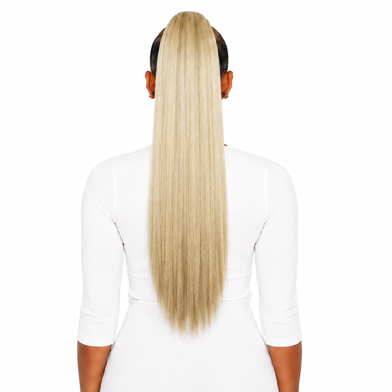 Kuknus Synthetic English Girl Ponytail 22"